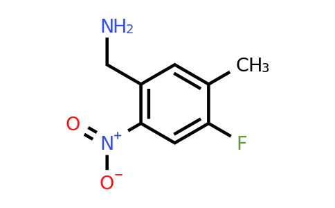 1806475-62-6 | 4-Fluoro-5-methyl-2-nitrobenzylamine