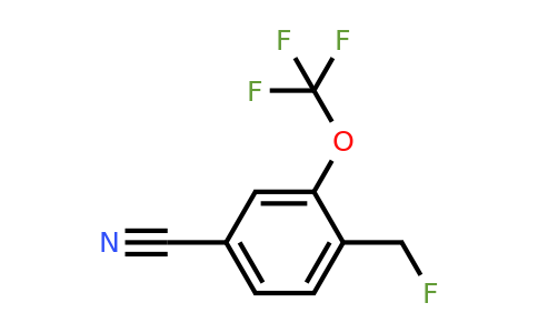 1806475-68-2 | 4-Fluoromethyl-3-(trifluoromethoxy)benzonitrile