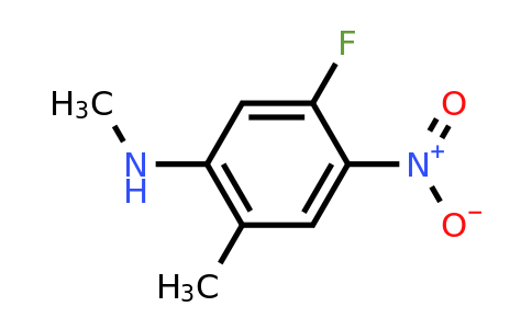 1806475-87-5 | 5-Fluoro-N,2-dimethyl-4-nitroaniline