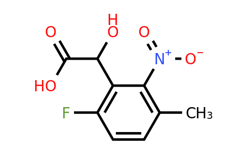 1806475-90-0 | 6-Fluoro-3-methyl-2-nitromandelic acid