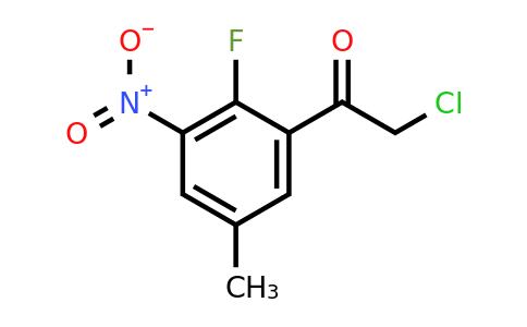 1806476-33-4 | 2'-Fluoro-5'-methyl-3'-nitrophenacyl chloride
