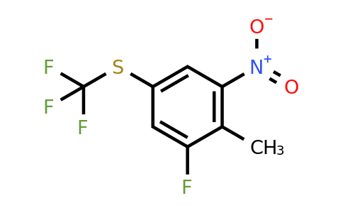 1806476-47-0 | 2-Fluoro-6-nitro-4-(trifluoromethylthio)toluene