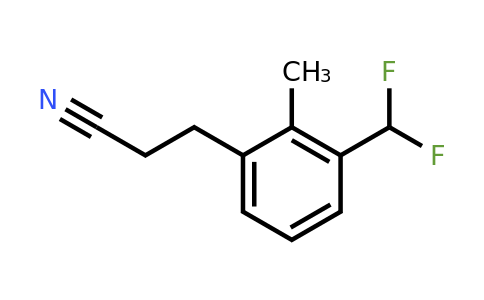 1806476-65-2 | 3-(Difluoromethyl)-2-methylphenylpropanenitrile