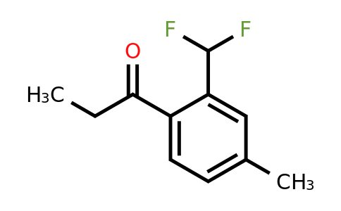 1806476-83-4 | 1-(2-(Difluoromethyl)-4-methylphenyl)propan-1-one