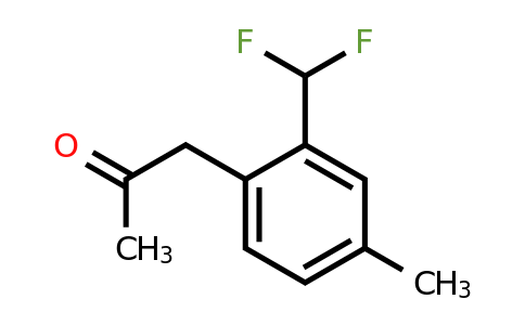 1806477-02-0 | 1-(2-(Difluoromethyl)-4-methylphenyl)propan-2-one