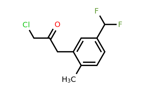 1806477-22-4 | 1-Chloro-3-(5-(difluoromethyl)-2-methylphenyl)propan-2-one