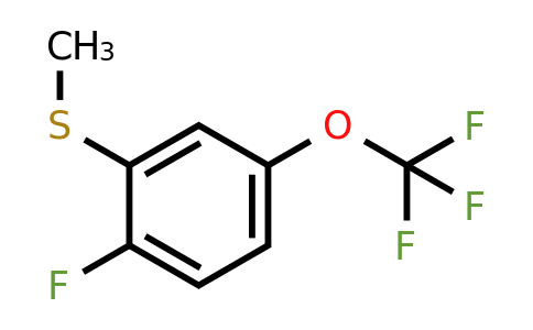 1806477-99-5 | 2-Fluoro-5-(trifluoromethoxy)thioanisole