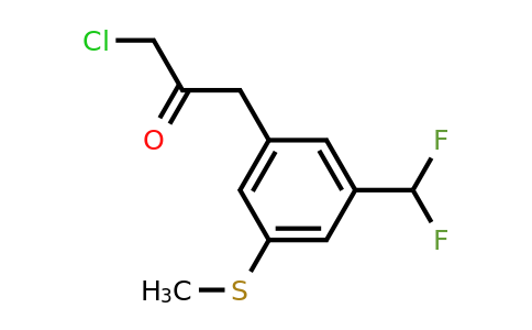 1806478-01-2 | 3-Chloro-1-(3-(difluoromethyl)-5-(methylthio)phenyl)propan-2-one