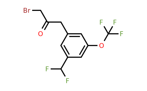 1806478-66-9 | 1-Bromo-3-(3-(difluoromethyl)-5-(trifluoromethoxy)phenyl)propan-2-one