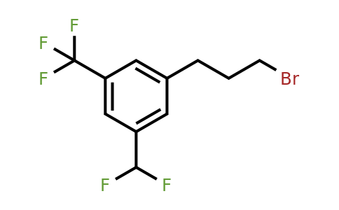 1806478-88-5 | 3-(3-Bromopropyl)-5-(difluoromethyl)benzotrifluoride