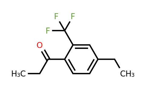 1806478-93-2 | 1-(4-Ethyl-2-(trifluoromethyl)phenyl)propan-1-one