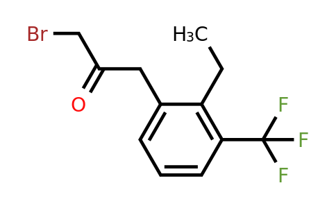 1806479-21-9 | 1-Bromo-3-(2-ethyl-3-(trifluoromethyl)phenyl)propan-2-one