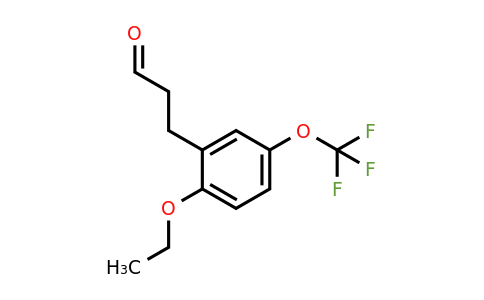 1806479-34-4 | 3-(2-Ethoxy-5-(trifluoromethoxy)phenyl)propanal