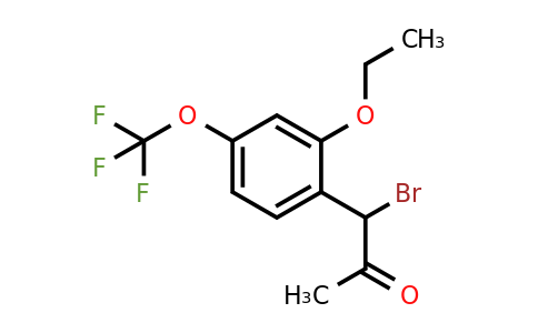 1806479-61-7 | 1-Bromo-1-(2-ethoxy-4-(trifluoromethoxy)phenyl)propan-2-one