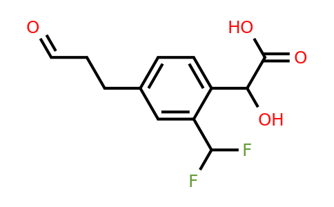 1806482-02-9 | 2-(Difluoromethyl)-4-(3-oxopropyl)mandelic acid