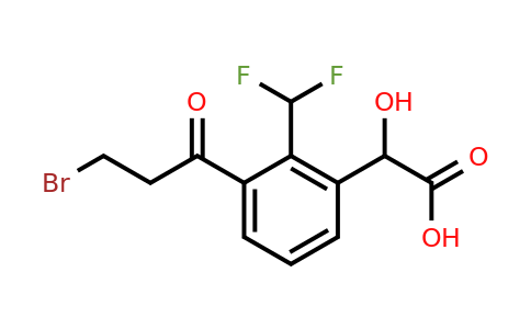1806482-13-2 | 3-(3-Bromopropanoyl)-2-(difluoromethyl)mandelic acid