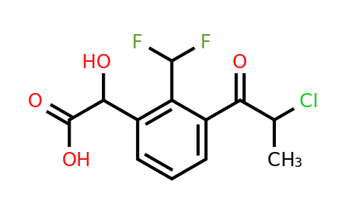1806482-24-5 | 3-(2-Chloropropanoyl)-2-(difluoromethyl)mandelic acid