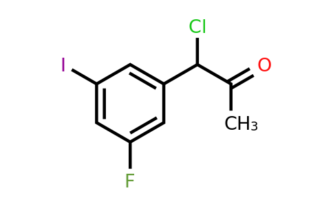 1806484-30-9 | 1-Chloro-1-(3-fluoro-5-iodophenyl)propan-2-one