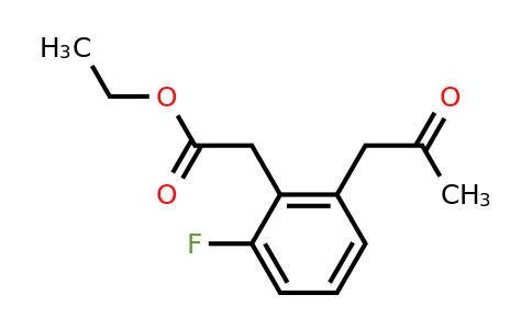 1806484-88-7 | Ethyl 2-fluoro-6-(2-oxopropyl)phenylacetate