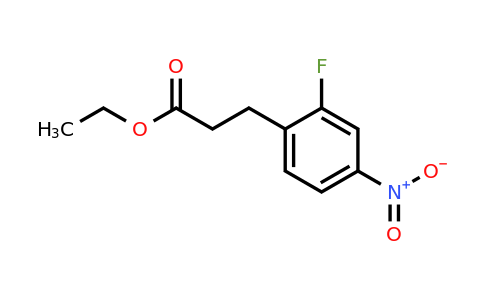 1806484-90-1 | Ethyl 2-fluoro-4-nitrophenylpropanoate