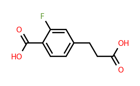 1806485-49-3 | 4-(2-Carboxyethyl)-2-fluorobenzoic acid