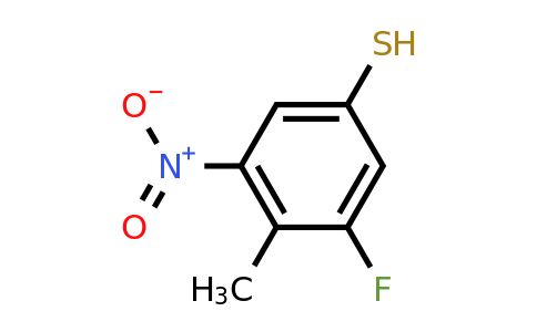 1806485-97-1 | 3-Fluoro-4-methyl-5-nitrothiophenol