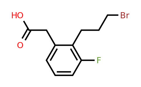 1806486-01-0 | 2-(3-Bromopropyl)-3-fluorophenylacetic acid