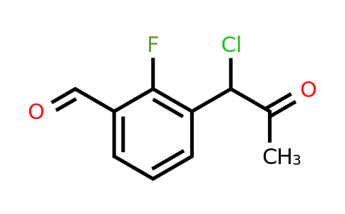 1806487-94-4 | 3-(1-Chloro-2-oxopropyl)-2-fluorobenzaldehyde