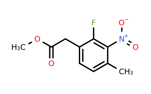 1806488-19-6 | Methyl 2-fluoro-4-methyl-3-nitrophenylacetate