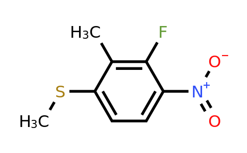 1806488-69-6 | 3-Fluoro-2-methyl-4-nitrothioanisole