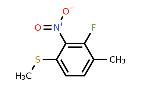 1806488-73-2 | 3-Fluoro-4-methyl-2-nitrothioanisole