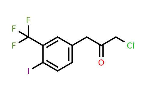 1806489-80-4 | 1-Chloro-3-(4-iodo-3-(trifluoromethyl)phenyl)propan-2-one