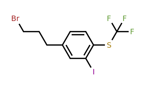 1806490-19-6 | 1-(3-Bromopropyl)-3-iodo-4-(trifluoromethylthio)benzene