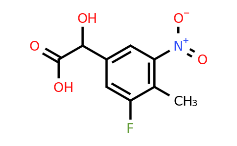 1806490-20-9 | 3-Fluoro-4-methyl-5-nitromandelic acid