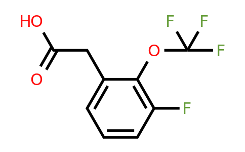 1806490-21-0 | 3-Fluoro-2-(trifluoromethoxy)phenylacetic acid
