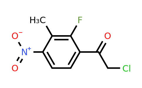 1806490-43-6 | 2'-Fluoro-3'-methyl-4'-nitrophenacyl chloride