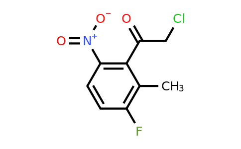 1806490-53-8 | 3'-Fluoro-2'-methyl-6'-nitrophenacyl chloride