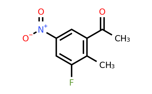 1806492-33-0 | 3'-Fluoro-2'-methyl-5'-nitroacetophenone