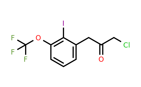 1806495-79-3 | 1-Chloro-3-(2-iodo-3-(trifluoromethoxy)phenyl)propan-2-one