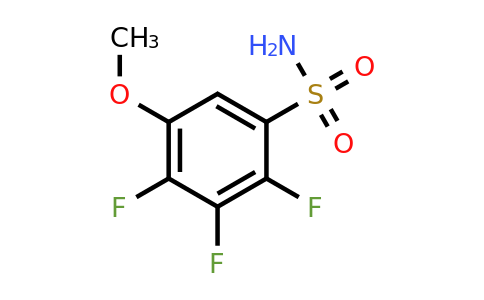 1806496-22-9 | 5-Methoxy-2,3,4-trifluorobenzenesulfonamide