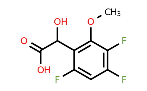 1806496-45-6 | 2-Methoxy-3,4,6-trifluoromandelic acid