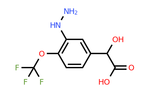 1806496-62-7 | 3-Hydrazinyl-4-(trifluoromethoxy)mandelic acid