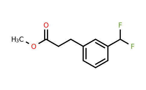 1806496-65-0 | Methyl (3-(difluoromethyl)phenyl)propanoate