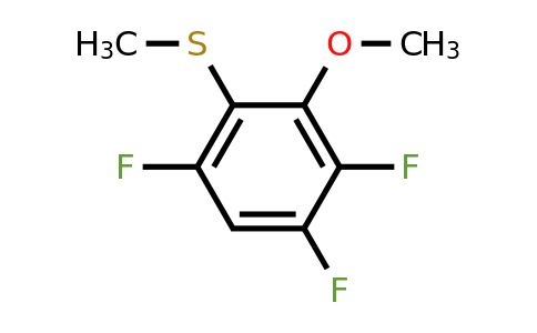 1806497-50-6 | 2-Methoxy-3,4,6-trifluorothioanisole