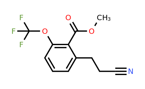 1806498-02-1 | Methyl 2-(2-cyanoethyl)-6-(trifluoromethoxy)benzoate