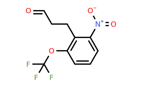 1806498-37-2 | 3-(2-Nitro-6-(trifluoromethoxy)phenyl)propanal