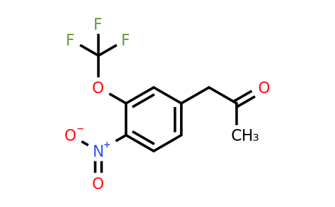 1806498-53-2 | 1-(4-Nitro-3-(trifluoromethoxy)phenyl)propan-2-one