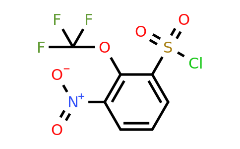 1806498-55-4 | 3-Nitro-2-(trifluoromethoxy)benzenesulfonylchloride
