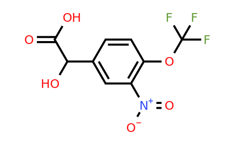1806498-86-1 | 3-Nitro-4-(trifluoromethoxy)mandelic acid
