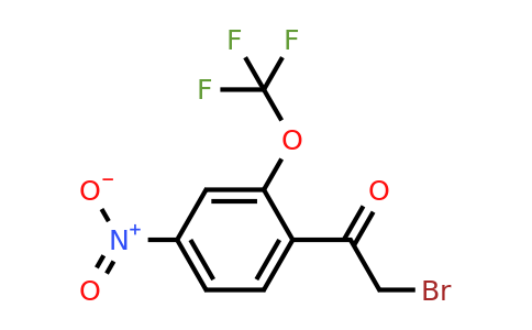 1806498-92-9 | 4'-Nitro-2'-(trifluoromethoxy)phenacyl bromide
